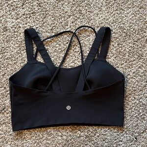 lululemon athletica Like a Cloud Long Line D/DD Black Sports Bra